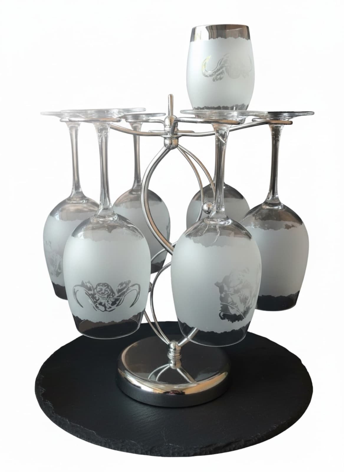 Glass Precisions Gift Shop — Frosted glassware
